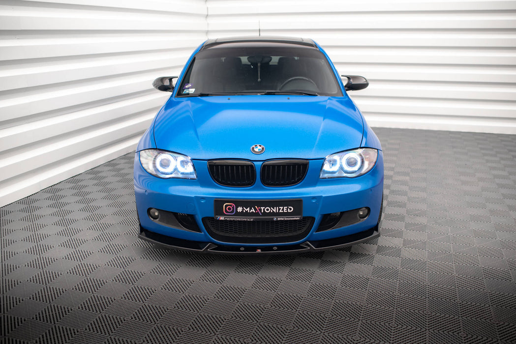 Maxton Design Front Splitter V.2 BMW 1 M-Pack E87 Facelift