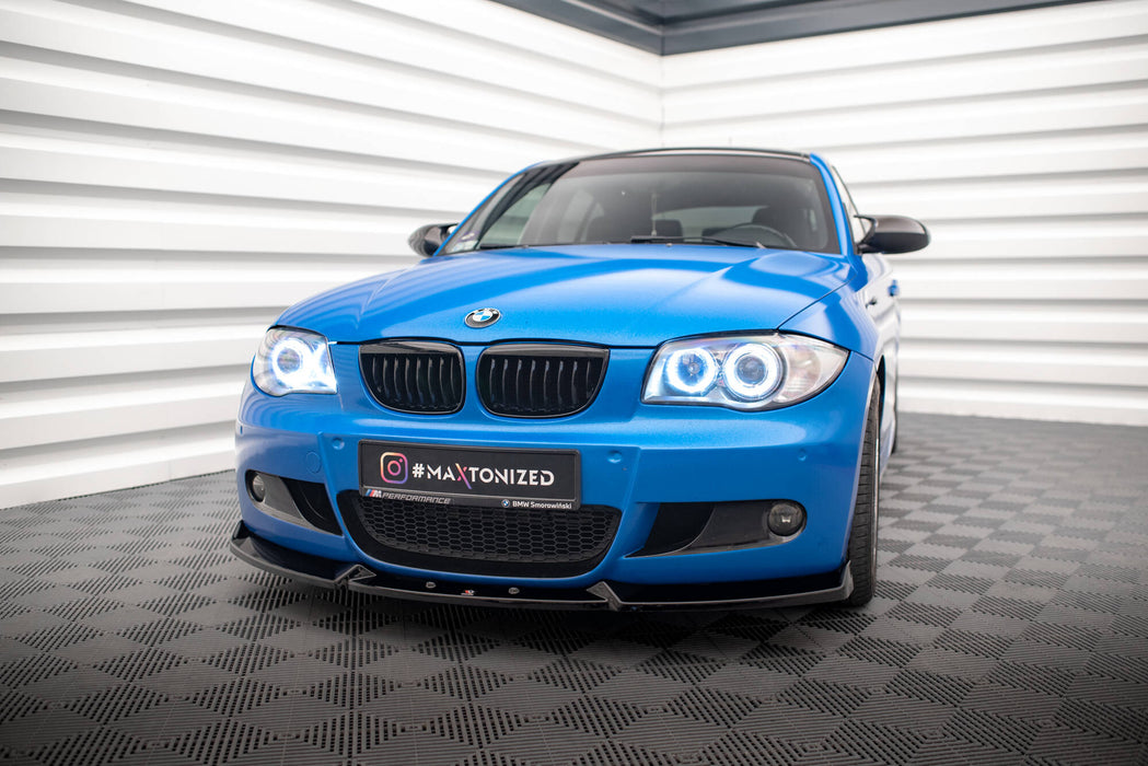 Maxton Design Front Splitter V.2 BMW 1 M-Pack E87 Facelift