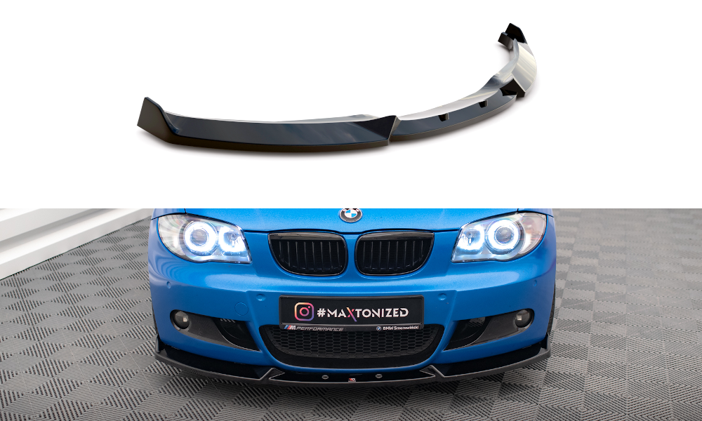 Maxton Design Front Splitter V.2 BMW 1 M-Pack E87 Facelift