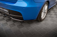 Maxton Design Rear Splitter (with vertical bars) BMW 1 M-Pack E87 Facelift