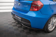 Maxton Design Rear Splitter (with vertical bars) BMW 1 M-Pack E87 Facelift