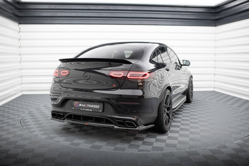 Maxton Design Rear Splitter (with vertical bars) Mercedes-AMG GLC 63 Coupe C253 Facelift