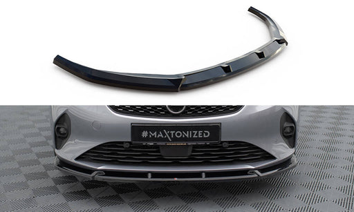 Maxton Design Front Splitter V.1 Opel Corsa F ( Mk6)