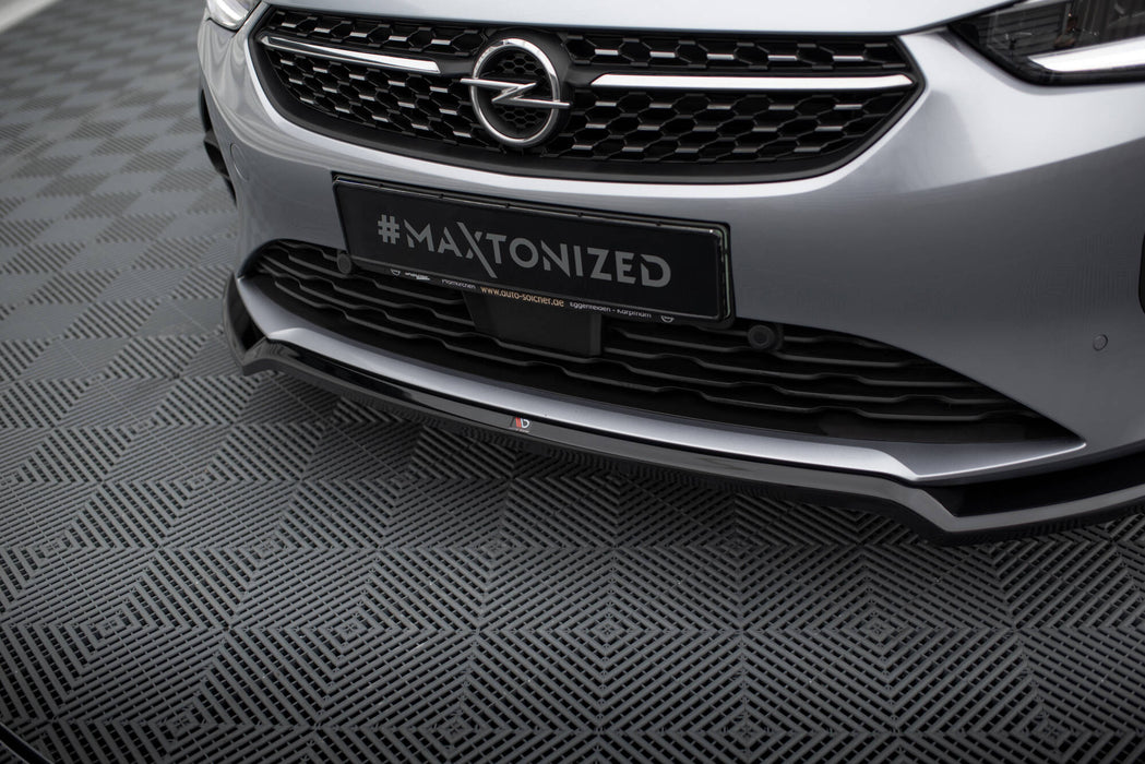 Maxton Design Front Splitter V.2 Opel Corsa F ( Mk6)