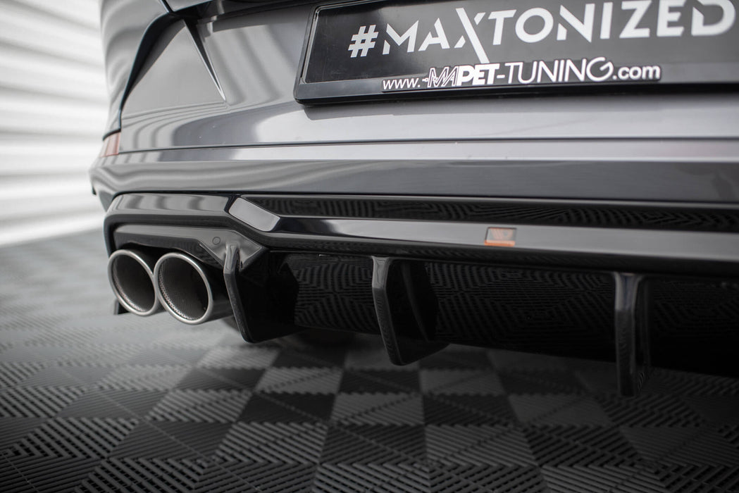 Maxton Design Rear Valance V.3 + Exhaust Ends Imitation Cupra Formentor Mk1