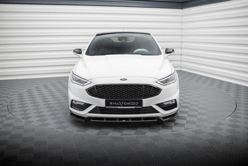 Maxton Design Front Splitter Ford Mondeo Sport Mk5 Facelift / Fusion Sport Mk2 Facelift