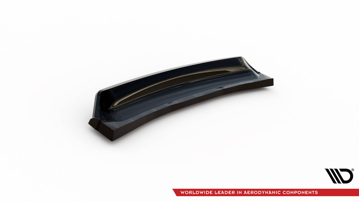 Maxton Design Rear Splitter (with vertical bars) Ford Mondeo Sport Mk5 Facelift / Fusion Sport Mk2 Facelift