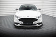 Maxton Design Street Pro Front Splitter + Flaps Ford Mondeo Sport Mk5 Facelift / Fusion Sport Mk2 Facelift