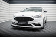 Maxton Design Street Pro Front Splitter + Flaps Ford Mondeo Sport Mk5 Facelift / Fusion Sport Mk2 Facelift