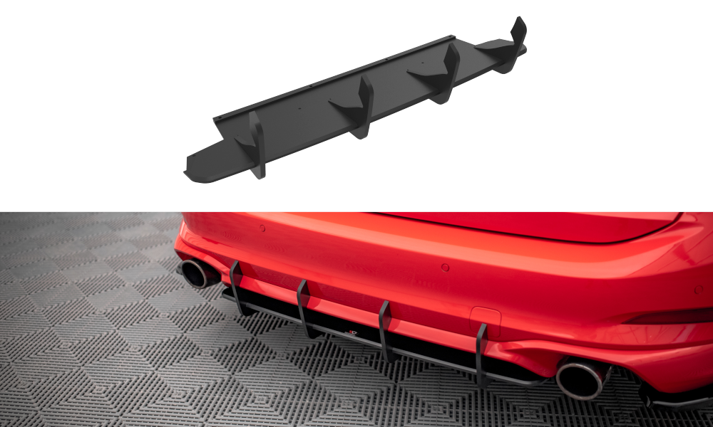 Maxton Design Street Pro Rear Diffuser Ford Focus Estate ST Mk4