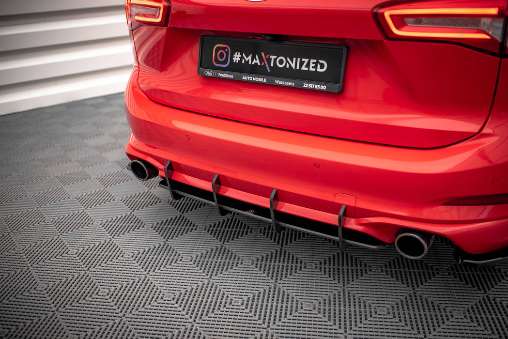 Maxton Design Street Pro Rear Diffuser Ford Focus Estate ST Mk4