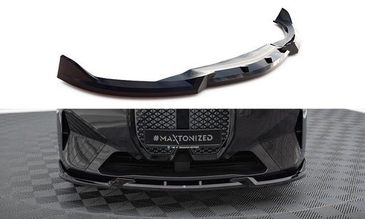 Maxton Design Front Splitter V.1 BMW iX M-Pack i20