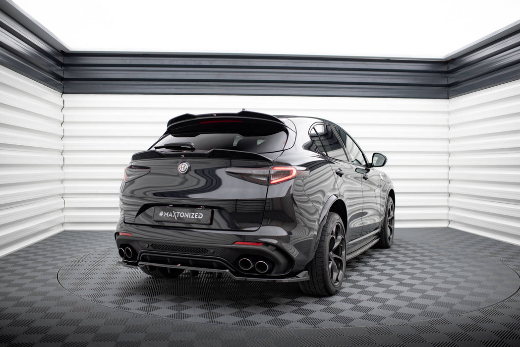 Maxton Design Upper Spoiler Cap 3D Alfa Romeo Stelvio Quadrifoglio Mk1