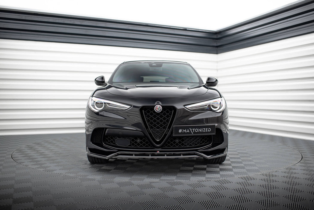 Maxton Design Front Splitter Alfa Romeo Stelvio Quadrifoglio Mk1