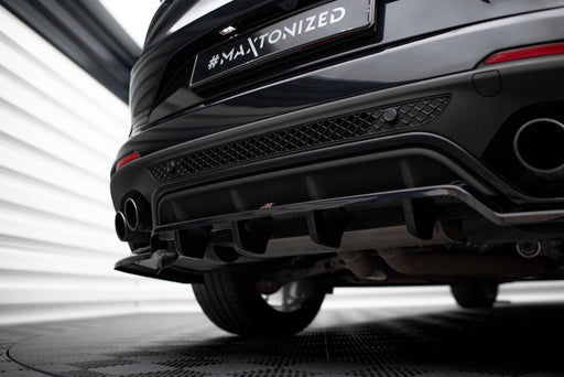 Maxton Design Rear Splitter (with vertical bars) Alfa Romeo Stelvio Quadrifoglio Mk1