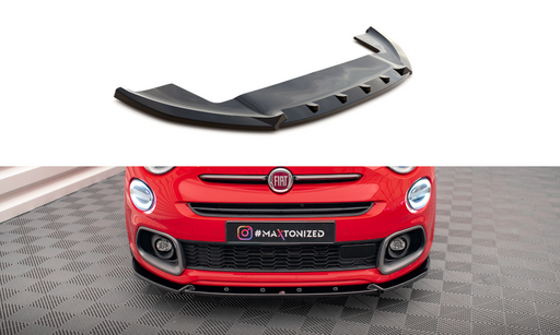 Maxton Design Front Splitter Fiat 500X Sport Mk1 Facelift