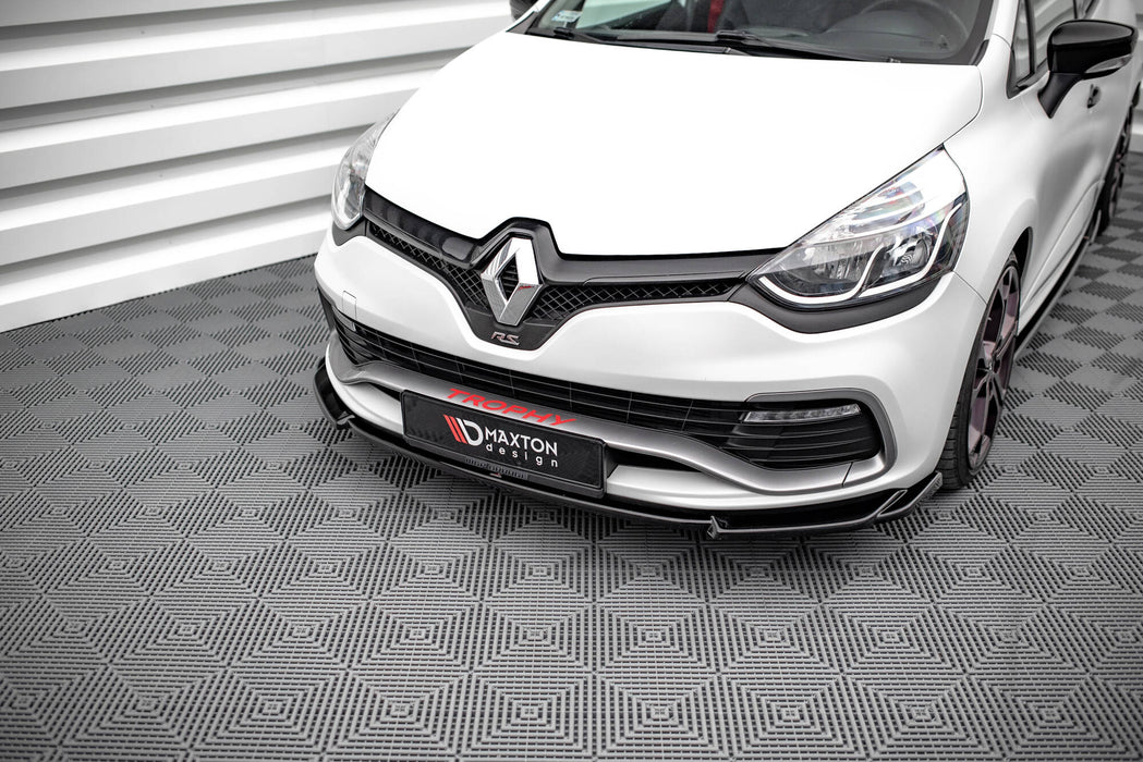 Maxton Design Front Splitter V.2 Renault Clio RS Mk4