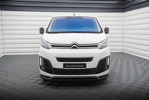 Maxton Design Front Splitter Citroen Jumpy Mk3