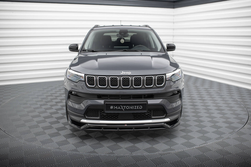 Maxton Design Front Splitter Jeep Compass Limited Mk2 Facelift