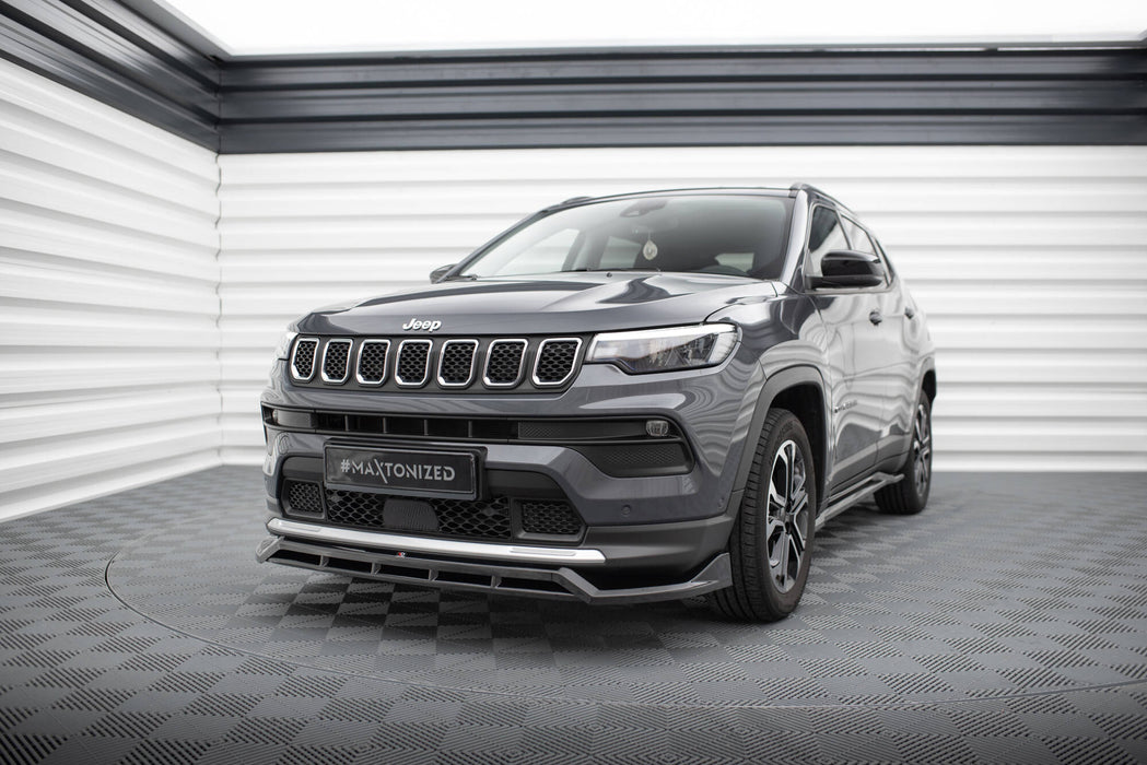 Maxton Design Front Splitter Jeep Compass Limited Mk2 Facelift