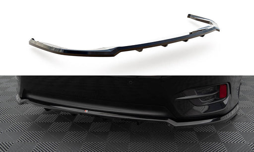 Maxton Design Rear Splitter (with vertical bars) Honda Civic Mk10