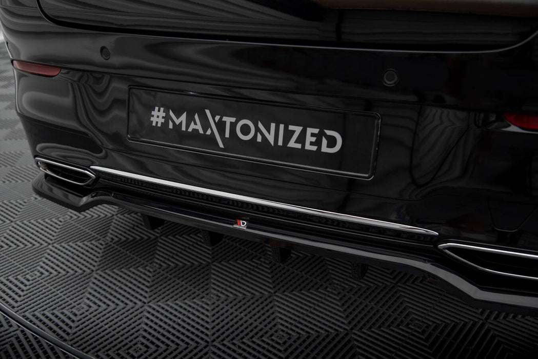 Maxton Design Rear Splitter (with vertical bars) Mercedes-Benz CLA Coupe C118