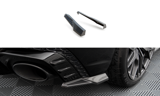 Maxton Design Carbon Fiber Rear Side Splitters Audi RSQ8 Mk1