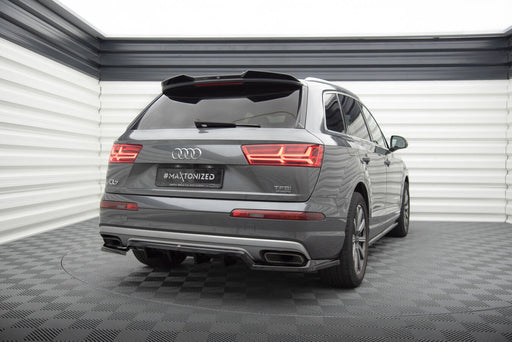 Maxton Design Rear Splitter (with vertical bars) Audi Q7 Mk2