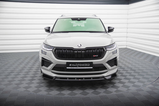 Maxton Design Front Splitter V.1 Skoda Kodiaq RS Mk1 Facelift