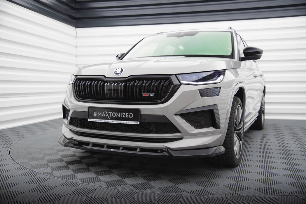 Maxton Design Front Splitter V.1 Skoda Kodiaq RS Mk1 Facelift