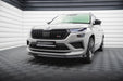 Maxton Design Front Splitter V.2 Skoda Kodiaq RS Mk1 Facelift