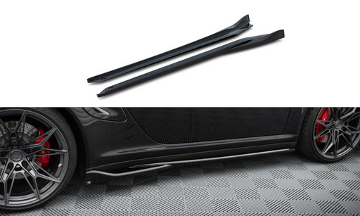 Maxton Design Side Skirts Diffusers Porsche 911 Turbo 997