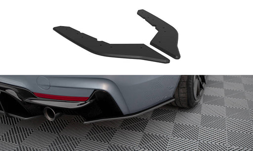 Maxton Design Street Pro Rear Side Splitters BMW 435i Coupe M-Pack F32