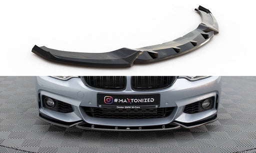 Maxton Design Front Splitter V.3 BMW 4 Coupe / Gran Coupe / Cabrio M-Pack F32 / F36 / F33