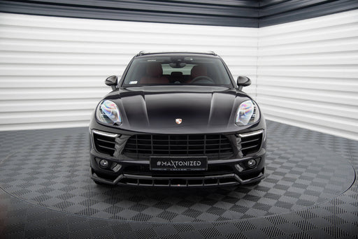 Maxton Design Front Splitter V.3 Porsche Macan Mk1