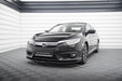 Maxton Design Street Pro Front Splitter Honda Civic Mk10