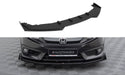 Maxton Design Street Pro Front Splitter + Flaps Honda Civic Mk10