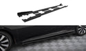 Maxton Design Street Pro Side Skirts Diffusers + Flaps Honda Civic Mk10