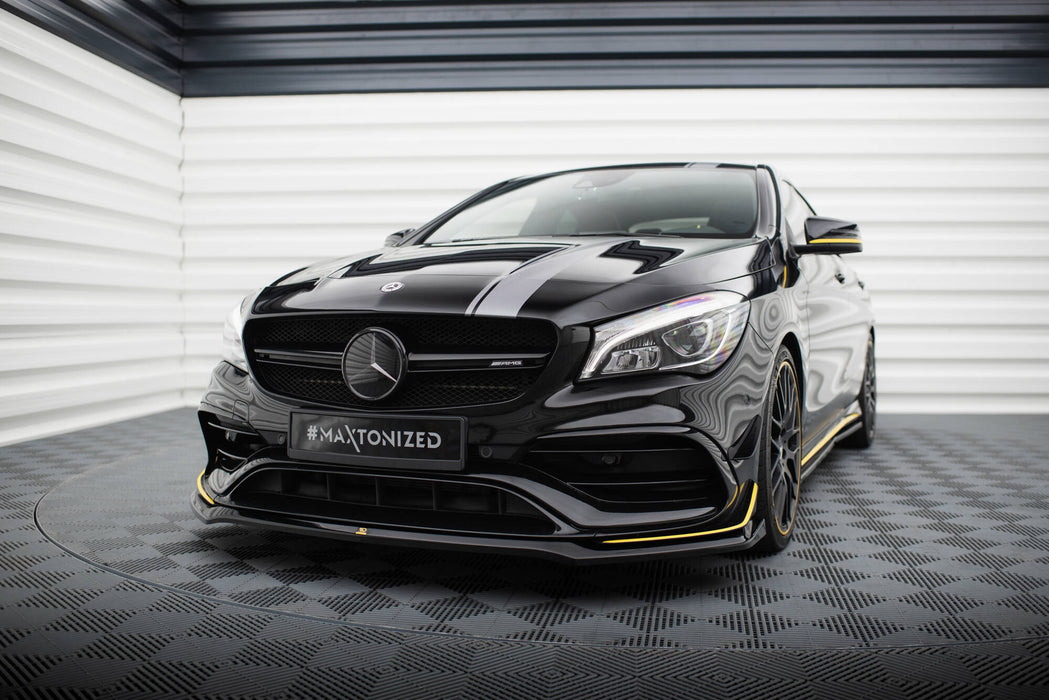 Maxton Design Front Splitter V.3 Mercedes-AMG CLA 45 Aero C117 Facelift