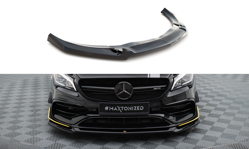 Maxton Design Front Splitter V.4 Mercedes-AMG CLA 45 Aero C117 Facelift