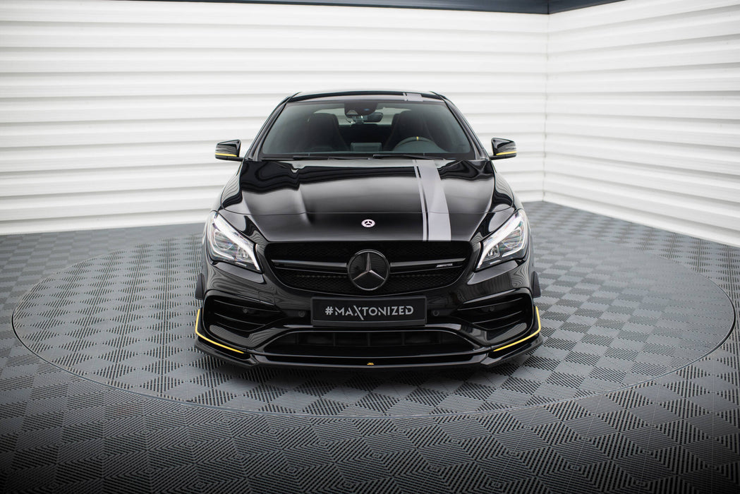 Maxton Design Front Splitter V.4 Mercedes-AMG CLA 45 Aero C117 Facelift