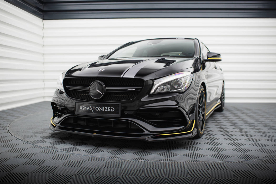 Maxton Design Front Splitter V.4 Mercedes-AMG CLA 45 Aero C117 Facelift