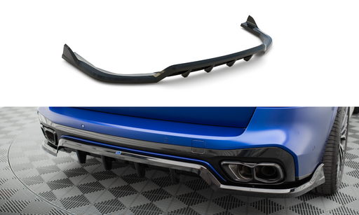 Maxton Design Rear Splitter (with vertical bars) V.2 BMW X5 M-Pack G05 Facelift