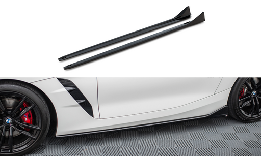 Maxton Design Side Skirts Diffusers BMW Z4 M40i / M-Pack G29 Facelift