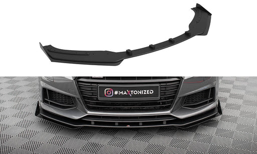 Maxton Design Street Pro Front Splitter + Flaps Audi TT S / S-Line 8S