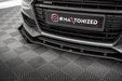 Maxton Design Street Pro Front Splitter + Flaps Audi TT S / S-Line 8S