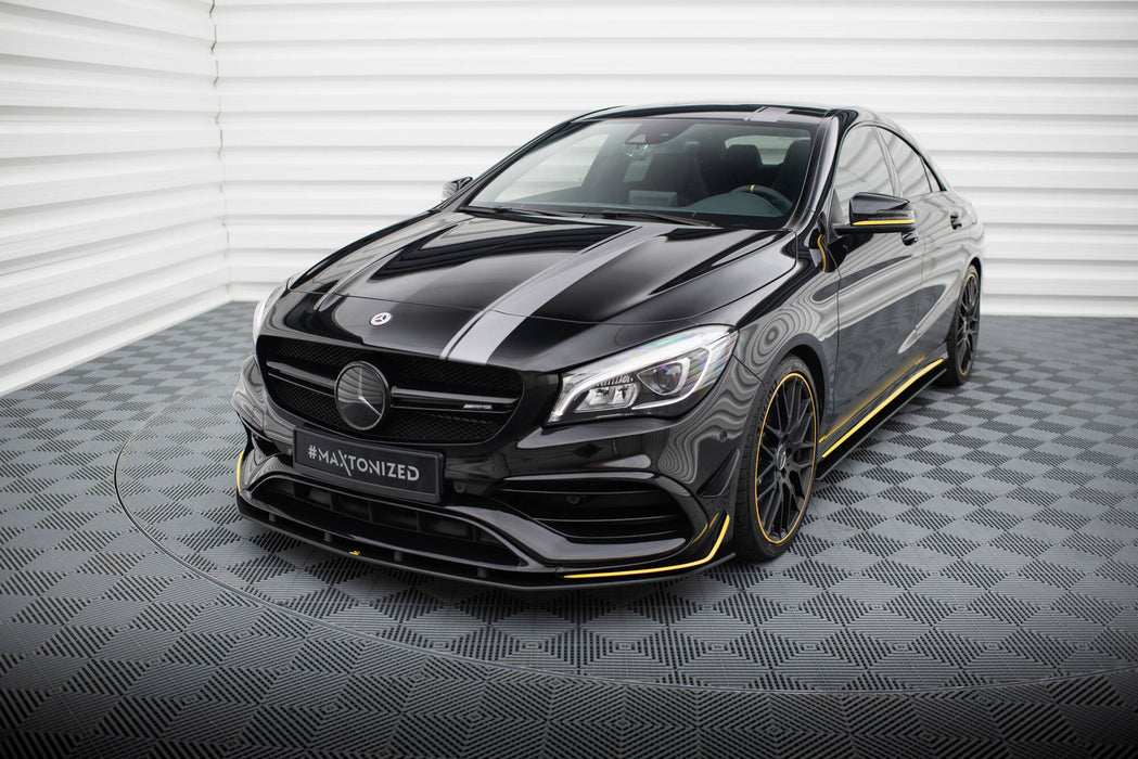 Maxton Design Street Pro Front Splitter Mercedes-AMG CLA 45 Aero C117 Facelift