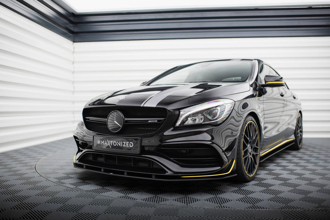 Maxton Design Street Pro Front Splitter Mercedes-AMG CLA 45 Aero C117 Facelift