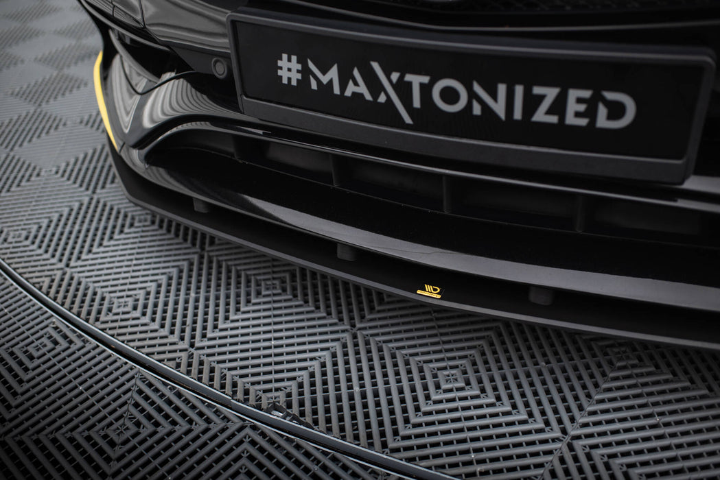 Maxton Design Street Pro Front Splitter Mercedes-AMG CLA 45 Aero C117 Facelift