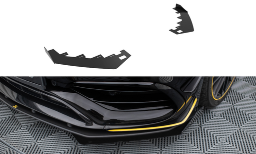 Maxton Design Front Flaps Mercedes-AMG CLA 45 Aero C117 Facelift